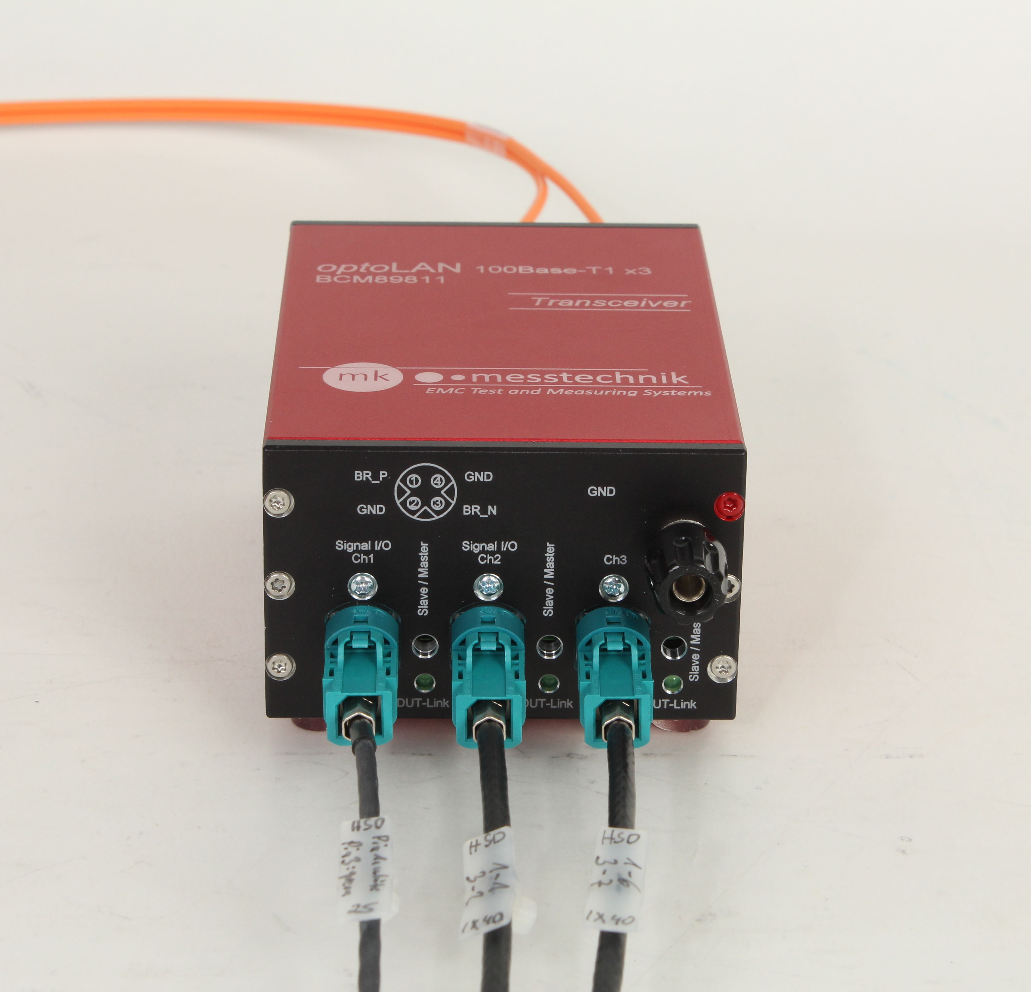 optoLAN 3x100BASE-T1 BCM89811 System