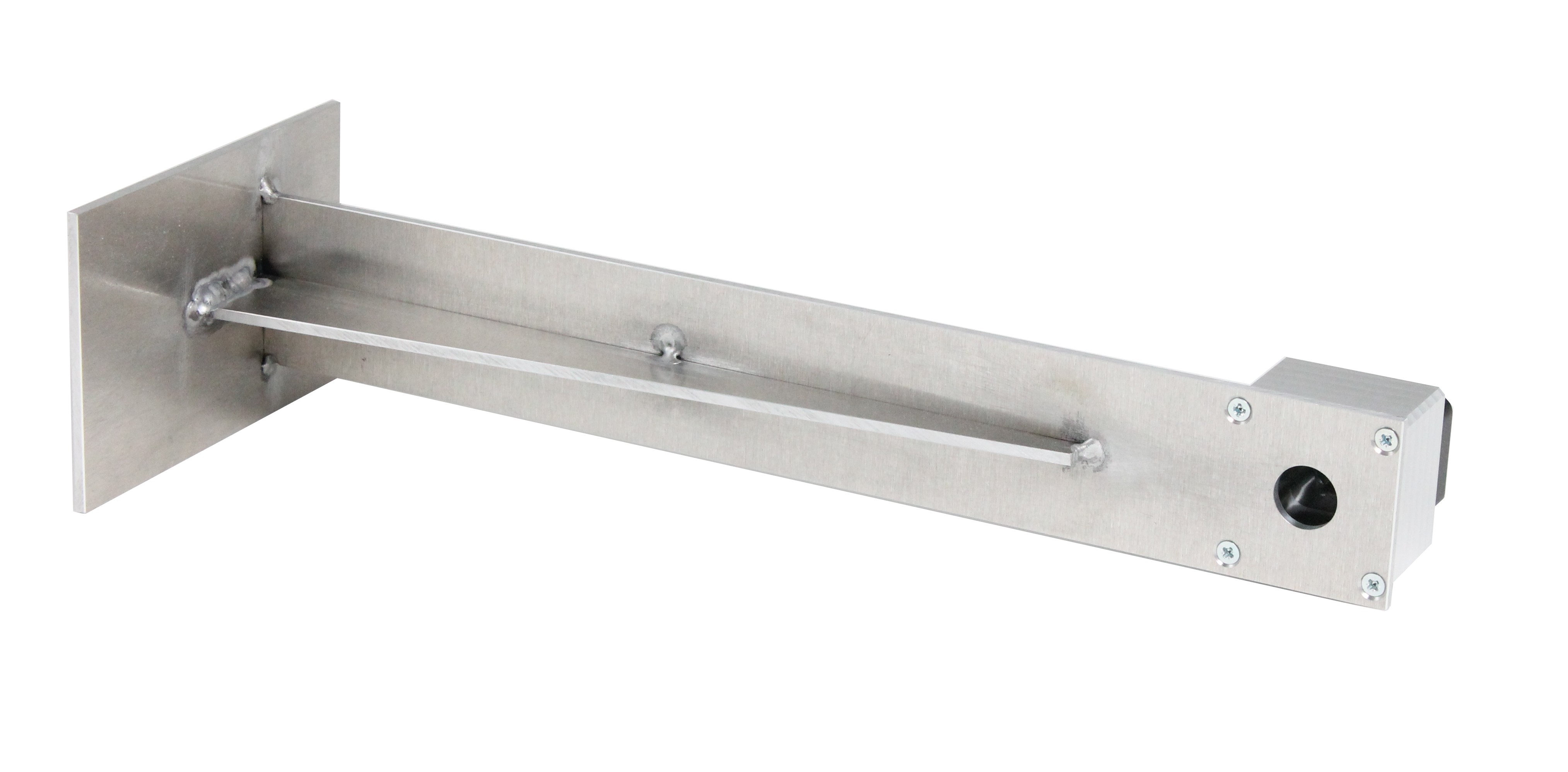 Wandhalter aus Alu - Unterseite Wandhalter aus Alu - Unterseite