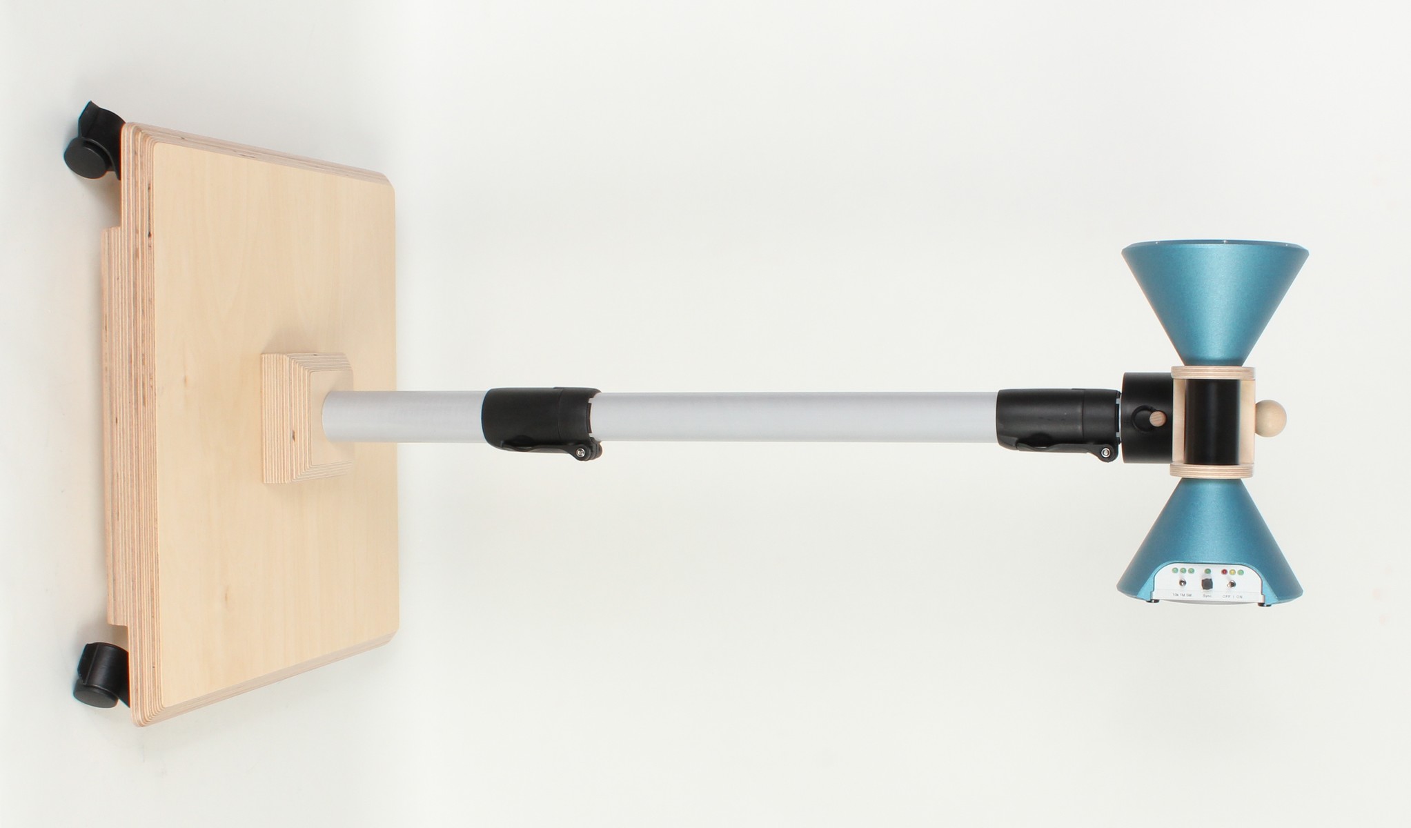 Monopod mit horizontal montiertem ReFrad