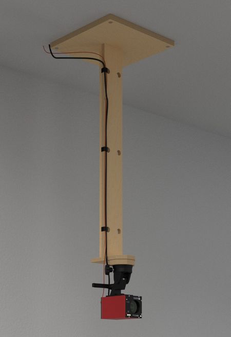 Deckenhalter: Für die Montage an der Decke